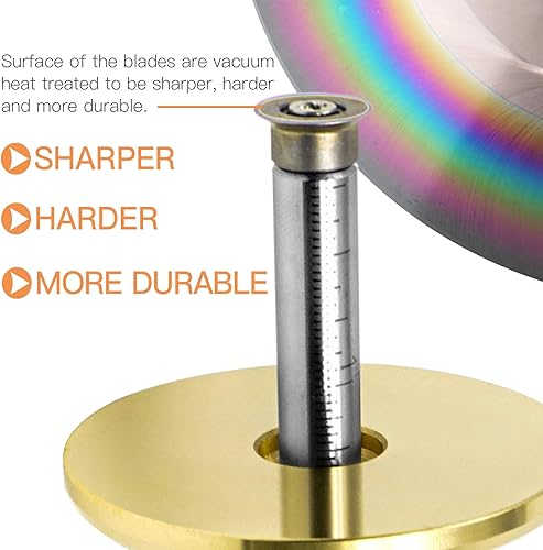 Calibro per la marcatura della morsa a coda di rondine,Può essere arrotondato (nero) - Honorern