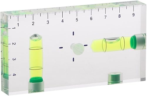 Livella a Bolla Magnetica a Due direzioni Trasparente ad Alta precisione Mini livella - Honorern