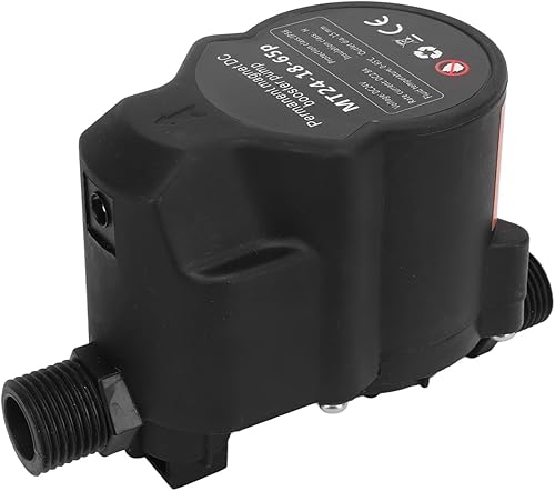 Pompa di Aumento Pressione per Doccia, DC24V IP56 Pompa di Aumento Pressione 'acqua per Bagni (Spina europea 100‑240 V) - Honorern