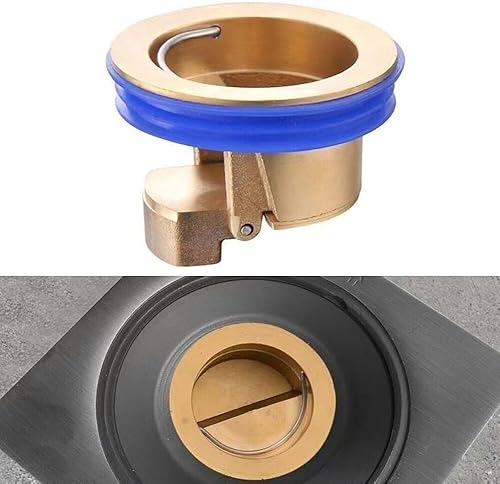 Scarico a pavimento, valvola di scarico per doccia, scarico a pavimento, filtro per fognature per tubi in WC, bagno, cucina, pavimento e altro ancora - Honorern