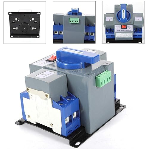 SHZICMY Interruttore di trasferimento automatico 2P 63A AC 220V - Honorern