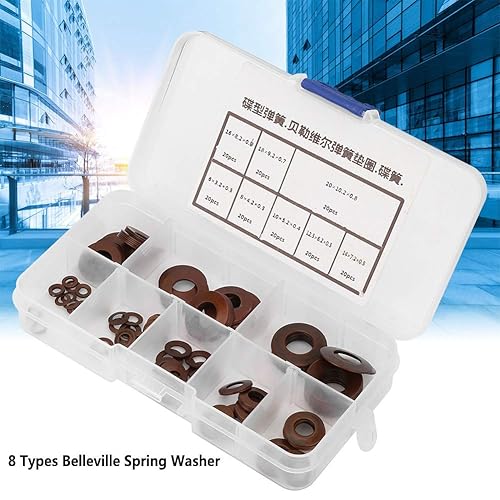 Molla a tazza, molla a tazza in acciaio a corsa corta per carichi pesanti per frizioni per valvole di sicurezza per macchine pesanti di precisione - Honorern