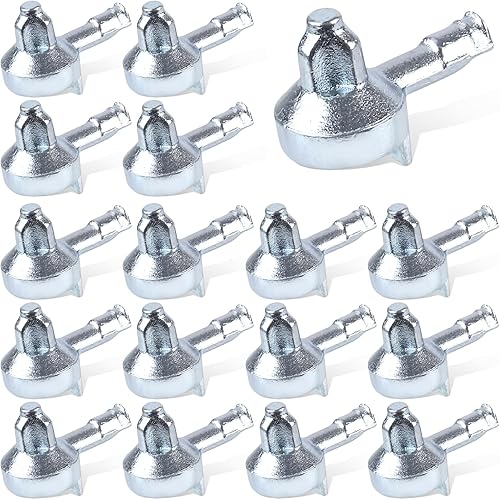 16 Pezzi di Pioli di Supporto per Mensole, Pioli per Mensole in Lega di Zinco per Mensole Pioli per Mensole Perni di Supporto per Mensol Compatibili con IKEA Parte 131372 Billy Bookshelf (Argento) - Honorern