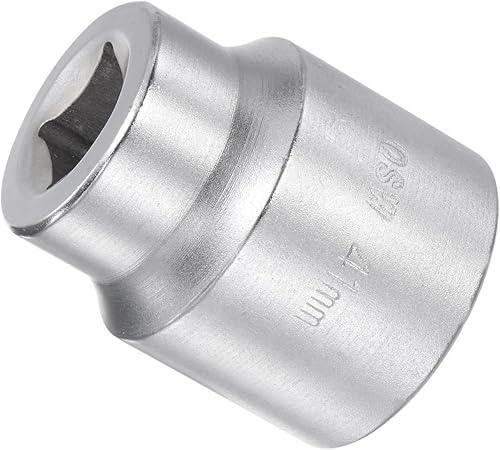 Punta Impatto 12 Punti, Attacco Quadrato 3/4 Pollici, Presa 41mm, Bussola Standard Impatto Angoli Arrotondati Acciaio 45# - (Applicazione: Riparazioni Generali) - Honorern