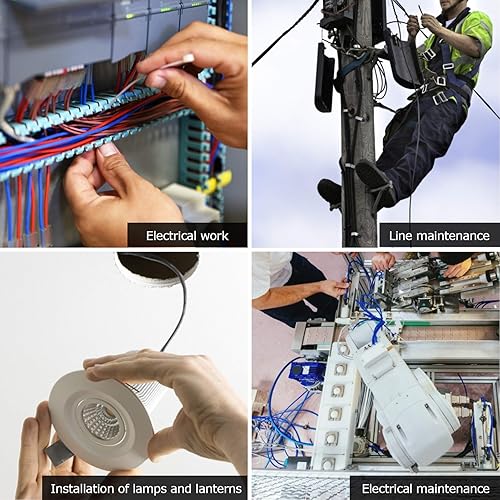 Spelafili CFS-3 Spellafili utensili elettronici per elettricista tagliafili per Fibra Ottica a 3 Fori Tagliafili e Spellafili Ad Alta Durezza Pinza Spelafili per Fibre - Honorern