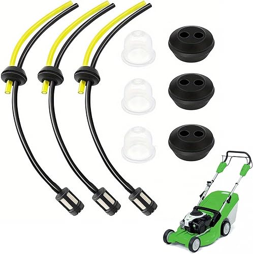 Filtro Benzina Decespugliatore Parti,Tubi Serbatoio Decespugliatore Filtro Benzina,Tubo Benzina Decespugliatore Flessibile,per Decespugliatore,Motosega Tagliasiepi,Tosaerba,9 Pezzi - Honorern