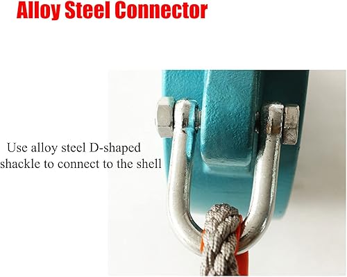 Anticaduta di Tipo Retrattile, Cavi di Sicurezza Retrattili con Gancio in Acciaio, Cordino Retrattile Adatto per Lavori Aerei, Dispositivo Anticaduta per Tetto, Caricare: 300kg - Honorern