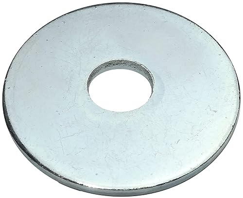 Set di 100 rondelle di carrozzeria piatte larghe - M5 Ø5.3x30x1.50mm - in acciaio zincato - C49691 - Honorern