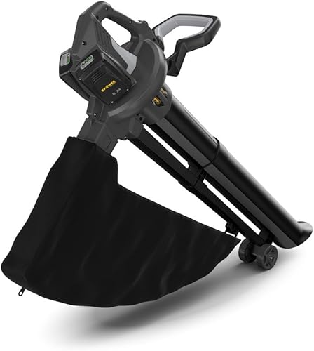 Alpina AVS 20 Li Kit, Biotrituratore- aspiratore con sacco di raccolta da 45l, motore da 600W, batterie da 20V 4Ah - Honorern