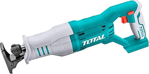 TOTAL - Sega a Gattuccio 20V | Corpo Macchina | BATTERIA NON INCLUSA | Compatibile con Amig Isolante Termico Adesivo, Griglia Quadrata, Ruote per Trabattello con Freno - Honorern