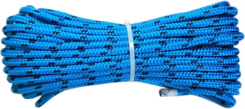 Corda Polipropilene Alta Tenacita', 8 mm x 20 m, Blu/Blu Navy, Multiuso, mare, fai da te, stabilizzato ai raggi U.V. resistente a intemperie e agenti atmosferici. - Honorern