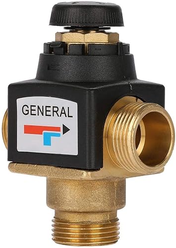 Valvola Miscelatrice Termostatica Calda E Fredda A 3 Vie DN20, In Ottone, Per Il Controllo Della Temperatura Dell'Acqua Del Di Riscaldamento Solare Della Doccia - Honorern