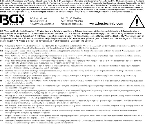 SET DI TARALDE IN POLLICI DA 1/4 a 1 POLLICE NON UNC e UNF - Honorern