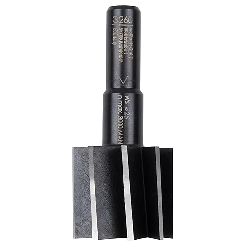wolfcraft Fresa per incastri WS I 3260000 I Fresa WS in acciaio per utensili per la fresatura di legno duro e dolce. - Honorern