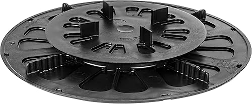 Supporto d‘ appoggio Premio Piastra di appoggio per Piastra per Pavimento Esterno per terrazza per Piastre Piastrelle per Patio in Cemento in Ceramica Altezza Regolabile 52 Pezzi 19-27 mm - Honorern