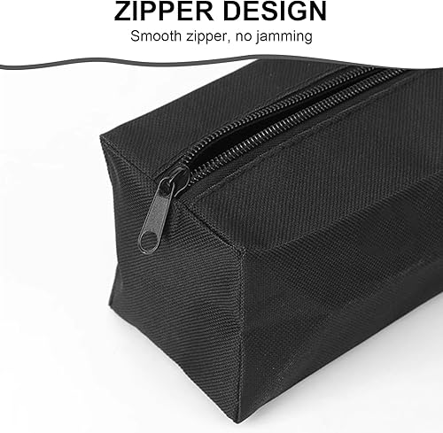 2 Pezzi Borse Per Attrezzi In Tela, Borse Multiuso con Cerniera, Piccole Borse per Attrezzi, Organizer per Cacciaviti, Utensili - Honorern