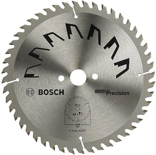 Bosch 1x Lama per Sega Circolare Precison (per Legno, Ø 210 x 2.5/1.5 x 30 mm, 48 Denti, ATB, Accessori Seghe Circolari) - Honorern