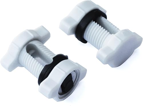 Set Morsetti per Cavi Stendibiancheria - Clip Serracavo in Nylon Per Stendibiancheria, Antenne TV, Recinzioni, Pergolati - Accessori Per Fissaggio Stendibiancheria e Recinzioni (Kit da 4 Morsetti) - Honorern