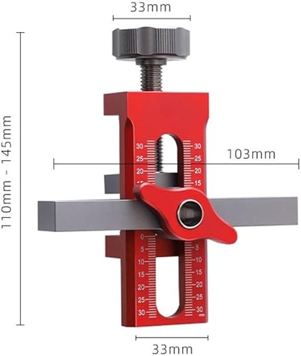 Strumento multifunzione per ante di armadietti, struttura robusta e opzioni regolabili (C) - Honorern