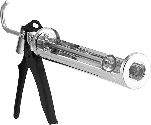 Pistola per Silicone, Pistola Silicone con 360° Telaio Girevole, per 310 ml Adesivi, Sigillanti, Silicone - Honorern