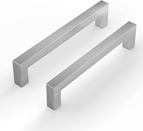 LONTAN 10 maniglie per armadi da cucina, colore nero, per mobili, 96 mm, distanza tra i fori, colore nero - Honorern