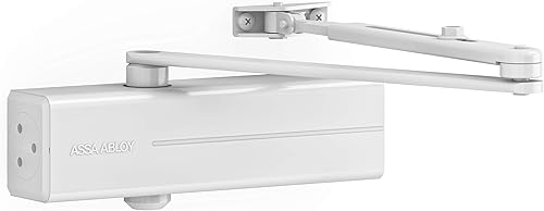 Tesa Assa Abloy DC140-D9016 Chiudiporta Porte con Braccio articolato, Bianco, DC140 - Honorern