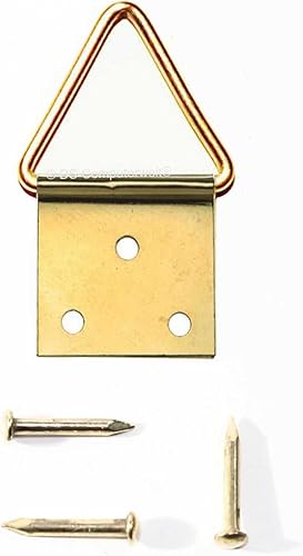 Lotto di 100 Ganci per Quadri – Misura: 1 (20 X 10 mm) – con chiodi/Ganci per Quadri/Immagine gancio/Ganci per Quadri - Honorern