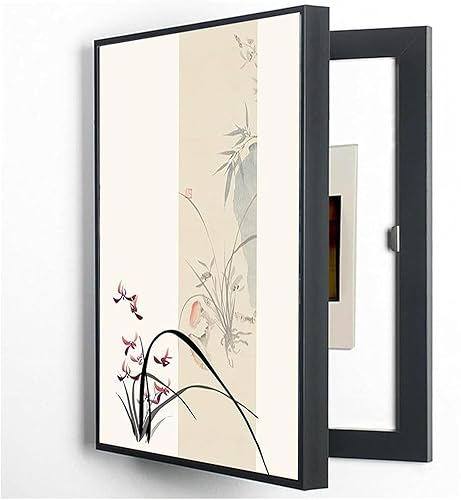 Copertura Decorativa Moderna Scatola Coperchio Decorativo Scatola Copri Contatore Elettrico Interno Quadro Copri Contatore Elettrico Minimalista,A,45X55CM - Honorern