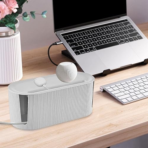 Organizer Prese Elettriche Nascondere E Nascondere Ciabatte E Cavi Elettrici Nasconde Facilmente Cavi E Prese, Impermeabile, Antiscivolo, Organizzazione Dei Cavi Senza Più Grovigli - Honorern