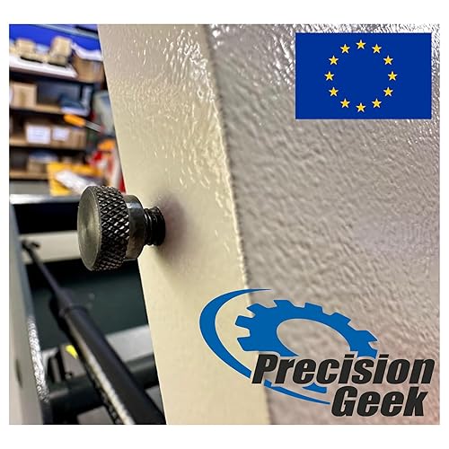 Viti zigrinate/vite a spalla M4 x 10mm Acciaio Annerito L-17mm - 5 pz - Honorern