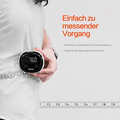 SUNHAIXIA Smart Metro a nastro retrattile Bluetooth Fitdays APP Monitoraggio grasso corporeo BMI Strumento per Fitness Shape & perdita di peso - Honorern