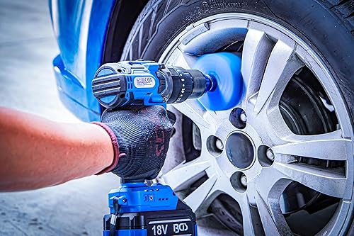 BGS 74367 | Dischi per levigatura/lucidatura e set di spazzole | per trapani | 16 pezzi - Honorern