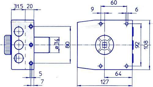 Mottura 0920182 30.411 Serratura Pompa Larerale Dx - Honorern