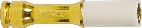 KS Tools 515.2040 Bussola per Avvitatori ad Impulsi per Cerchi in Lega, Extra Lunga, 17 mm, 1/2' - Honorern