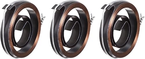 2.2Ft Long 36 x 6 x 0.5mm Trapano Molla Ritorno Alimentazione, 3pz Molla Ritorno Alimentazione Bobina Molla Assemblaggio - Honorern