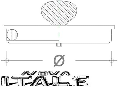 Tappo di ispezione per canna fumaria acciaio inox tappo di scarico di ispezione (D 80mm) - Honorern