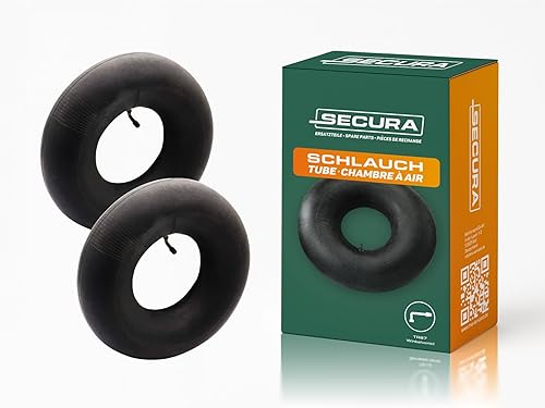 SECURA 2x tubo 13x5.00-6 / tubo aria,tubo pneumatico,con valvola angolare per trattorini rasaerba - Honorern