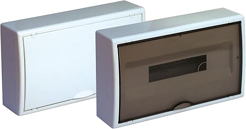 8704 – Scatola di distribuzione. 407 x 247 x 104. Fino a 18 elementi. Bianco. Superficie. - Honorern