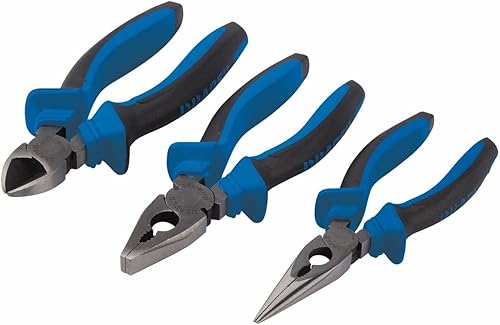 Draper 45864 - Set 3 pinze, con impugnature morbide - Honorern