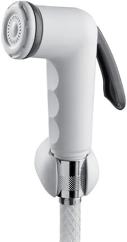 8117 | Doccetta per Bidet Universale, Doccino per Bidet Shut off in Abs, Doccino per Wc a Mano Bianco, Doccetta Igienica per Idroscopino - Honorern