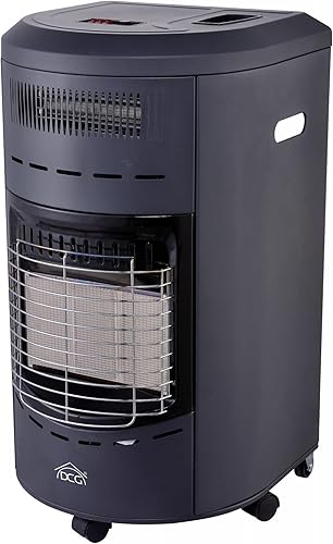 DCG GH05 stufa a gas con turbo con ventola calore 2KW ELETTRICA Piastre riscaldanti in ceramica + funzione turbo • 3 Gradi di calore • 1.5Kw-2.9Kw-4.2Kw/0,7kw(min) 1,5kw(min) - Honorern