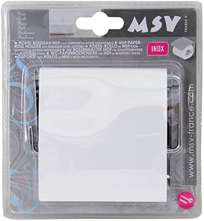 MSV 141904 Supporto per Carta igienica in polistirene, Blu Scuro, 30 x 20 x 15 cm - Honorern