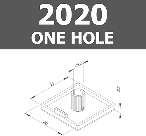 35 pz 2020 Standard Europeo Alluminio Plastica Estrusione Tappo Terminale 20x20mm Nero - Honorern