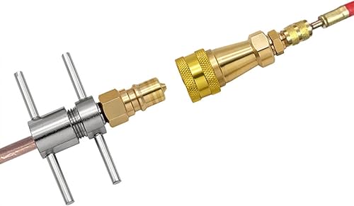 JISADER Rondella di pressione 1/4 di pollice Frige Quick Connector Strumenti di sblocco Parti del frigorifero Congelatori Resistenza all'usura Strumento di - Honorern