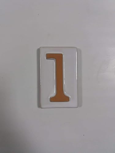 Numero civico in terracotta Telcom Vasarte 1 - Honorern