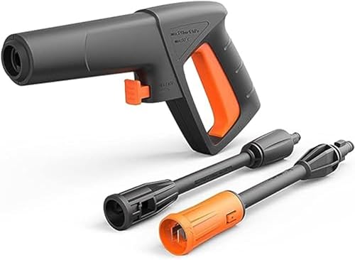 Pistola a spruzzo di ricambio per idropulitrice con bacchetta di estensione e ugello variabile, compatibile con alcune idropulitrici Decker & AR Blue Clean ed elettriche - Honorern