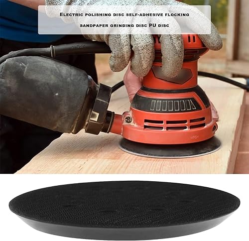 Supporto per levigatrice 5 pollici a 8 fori di ricambio compatibile con DeWalt DWE6423 6423K DWE6421 6421K DCW210B Levigatrice gancio e fibbia tampone per levigatura - Honorern