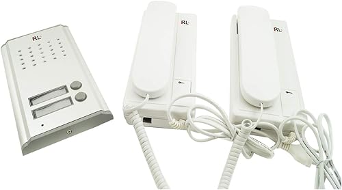 CITOFONO PER ESTERNO BIFAMILIARE CON PULSANTE PER APERTURA CANCELLO - Honorern