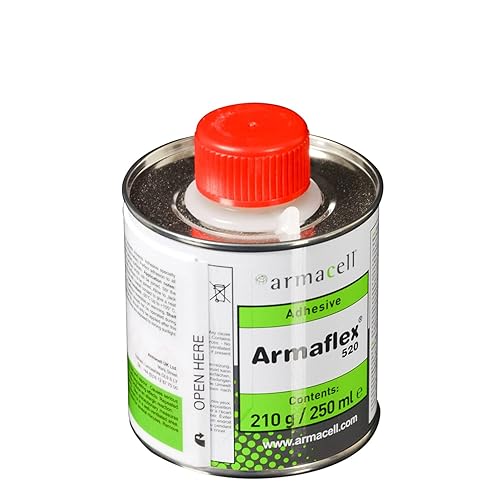Armaflex Armacell Colla 520 per piastre e tubi in gomma da 0,25 litri + cordino originale Scorprotect® - Honorern