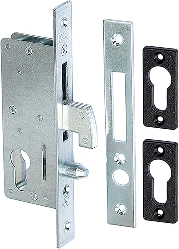 Gancio Lucchetto Serratura Porta Scorrevole di cancello scorrevole 50 con contropiastra - Honorern